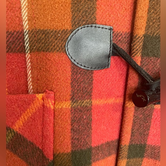 Rare Plaid Duffel Duffle Coat - Picture 6 of 8